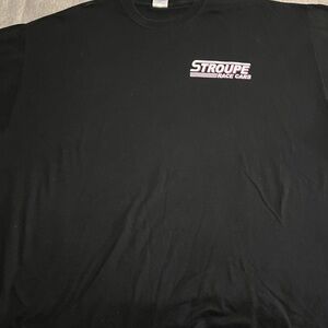 Gildan Black Men's Short Sleeve Tee with Logo